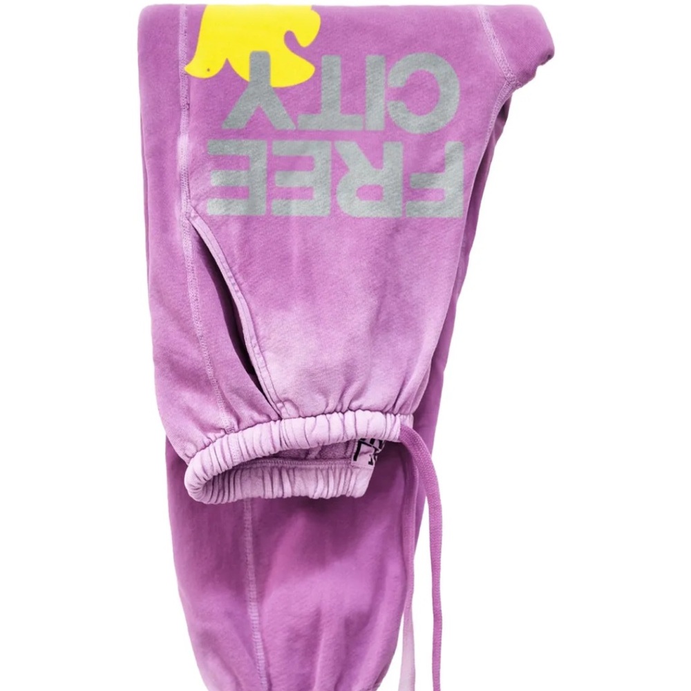 Freecity sunfade pocket sweatpants pinkmilk - Picture 5 of 11